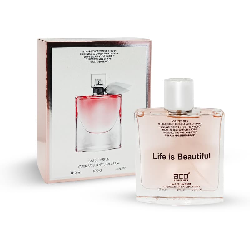 בושם אקו ACO LIFE IS BEAUTIFUL EDP 100 ML