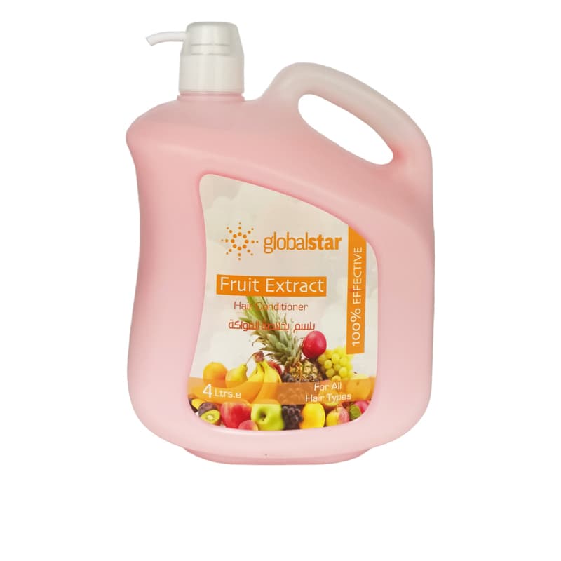 מרכך גלובל פירות GLOBAL HAIR CONDITIONER 4 L