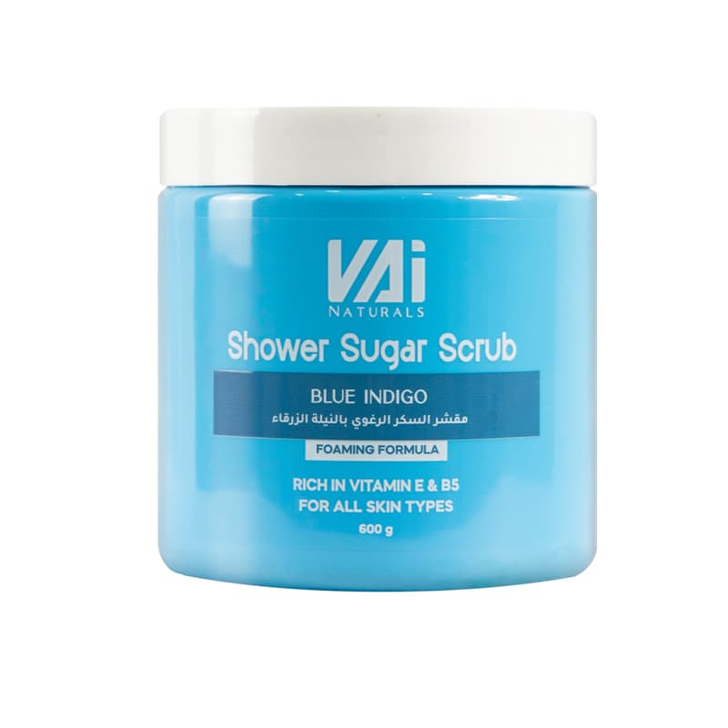 פילינג סוכר פאי VAI SHOWER SUGAR BLUE INDIGO 600G