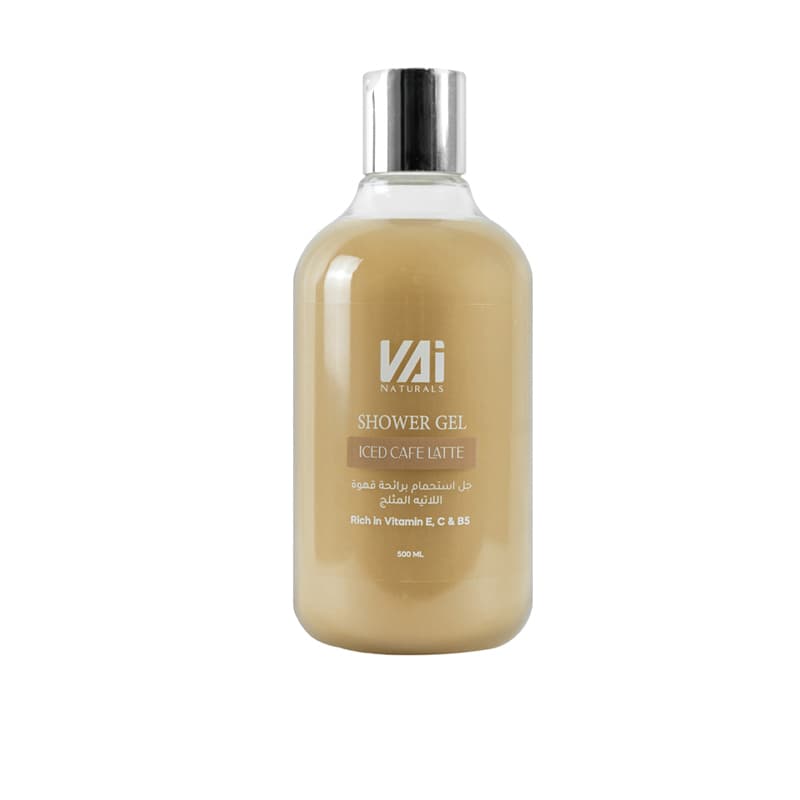 ג'ל רחצה ג'ל קפה פאי VAI SHOWER GEL CAFE 500ML