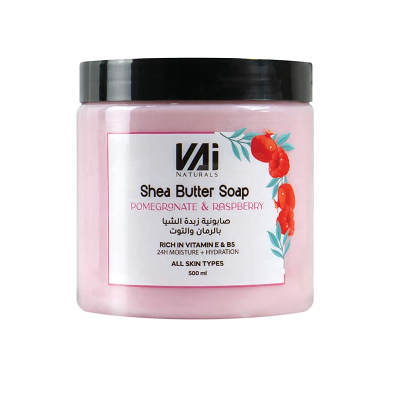 סבון חמאה שיאה פאי VAI SHEA SOAP POMEGRANA 500ML