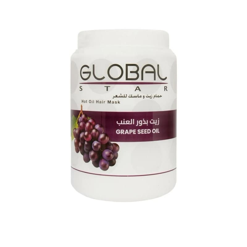 אמבט שמן גלובל بذور العنب GLOBAL HAIR MASK 1500 ML