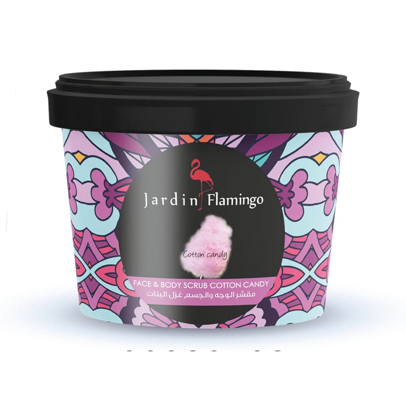 פילינג ג'רדן לפנים והגוף JARDIN FLAMINGO CANDY 400G