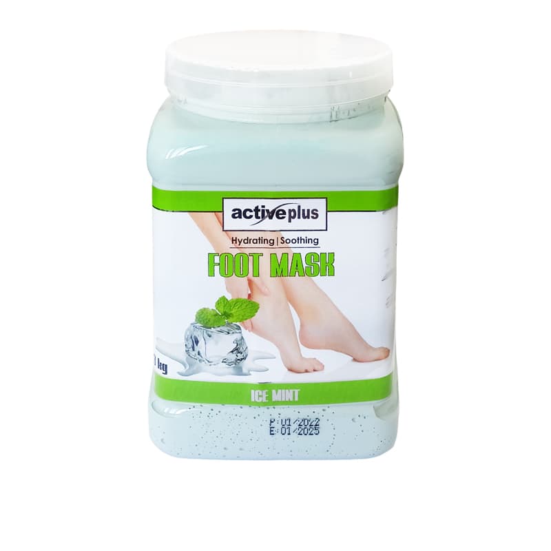 מסכה רגליים אקטיב ACTIVE PLUS FOOT MUSK ICE MINT 3 K