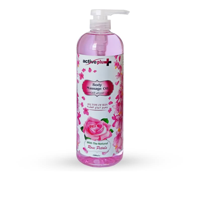 שמן עיסוי אקטיב פלוס ACTIVE PLUS ROSE OIL 1100ML