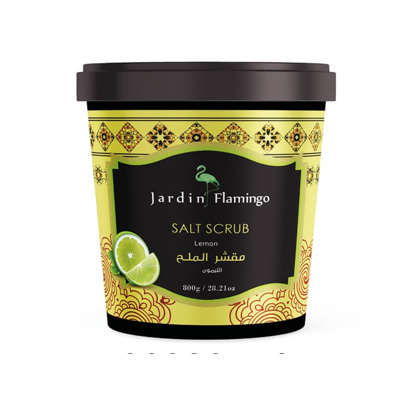 פילינג מלח ג'רדן JARDIN FLAMINGO LEMON 800G
