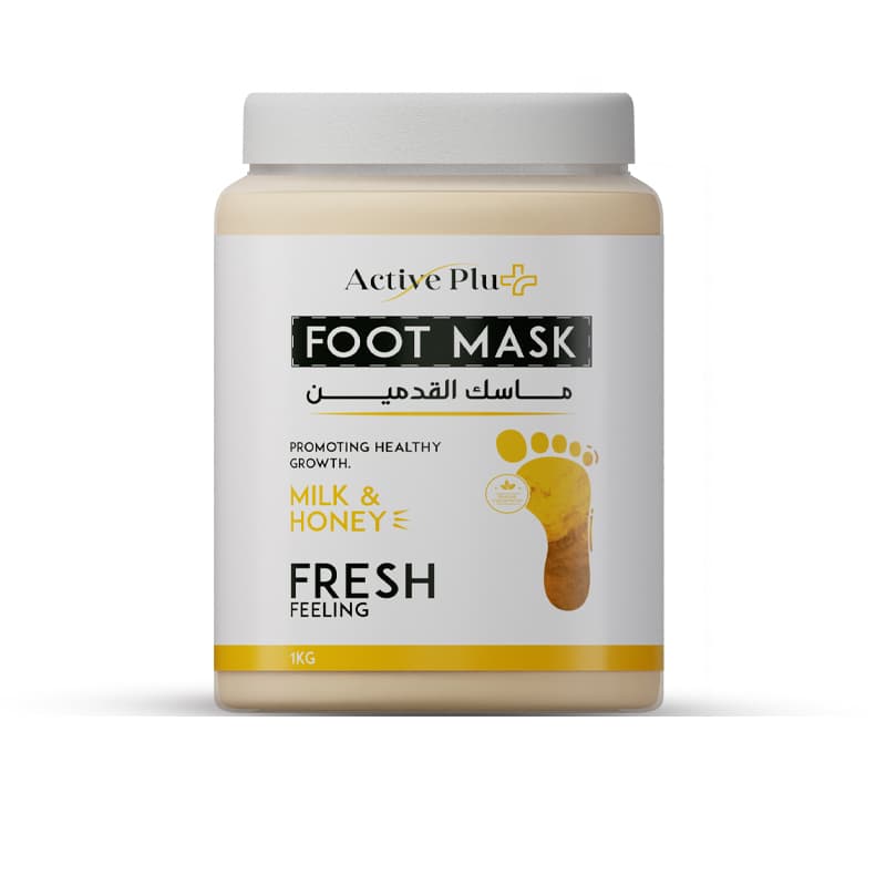 מסכה רגליים אקטיב ACTIVE PLUS FOOTMASK MILK&HONEY 1K