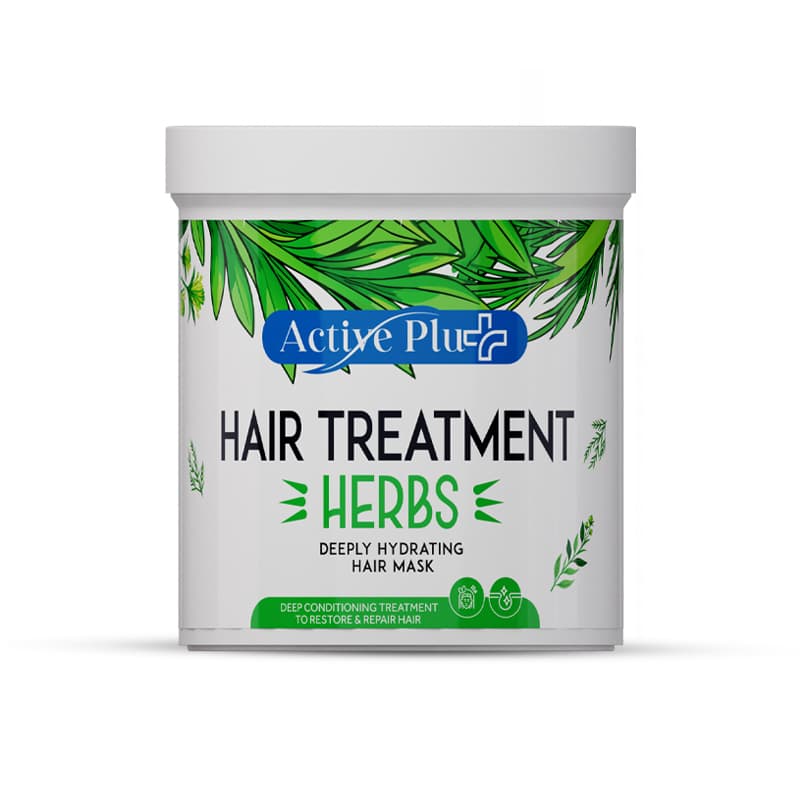 אמבט שמן אקטיב ACTIVE PLUS HAIR TREATMENT HERBS 1K