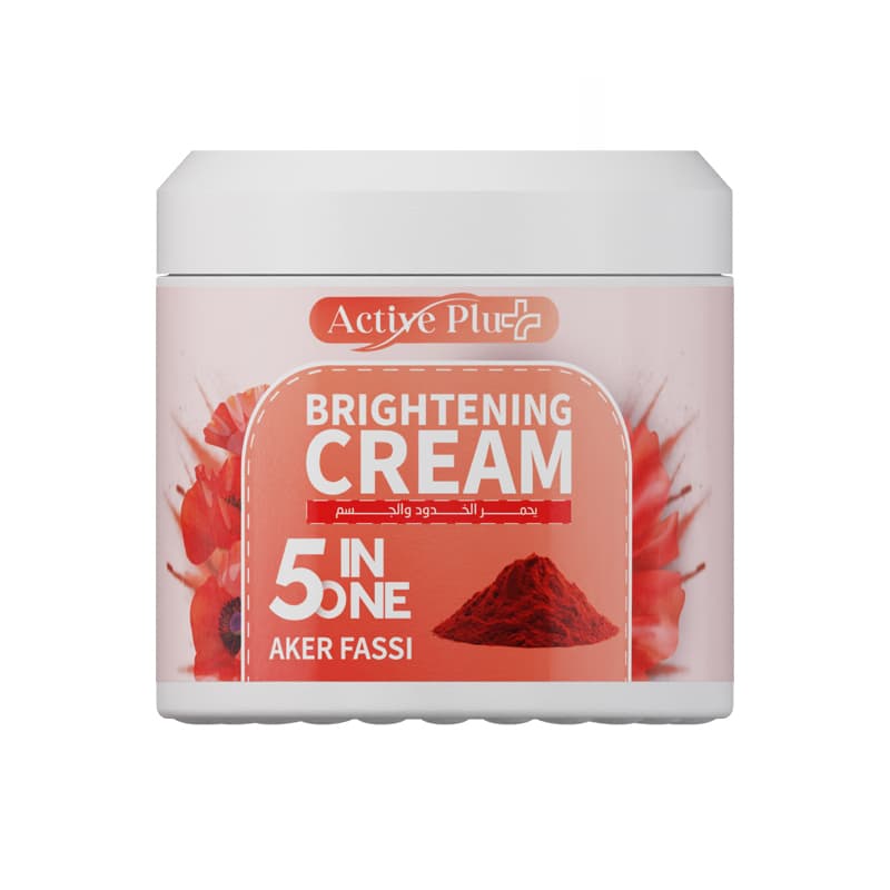 קרם הבהרה ולחות אקטיב ACTIVE PLUS AKER FASSI500ML