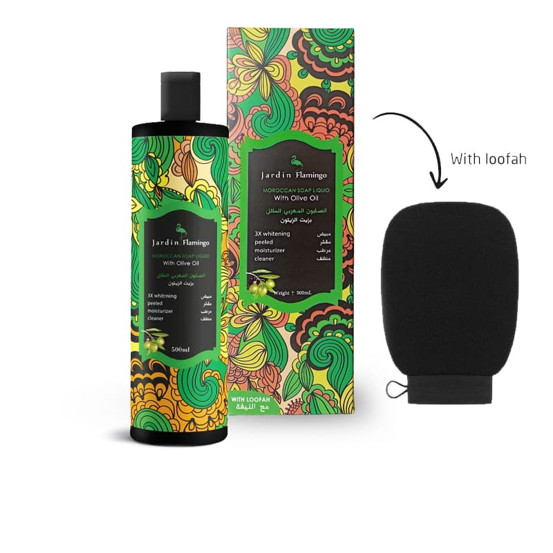 סבון סבון נוזלי ג'רדן JARDIN FLAMINGO OILVE OIL 500 ML