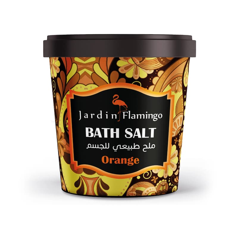 מלח ג'רדן לגוף JARDIN FLAMINGO ORANGE BATH SALT 1K