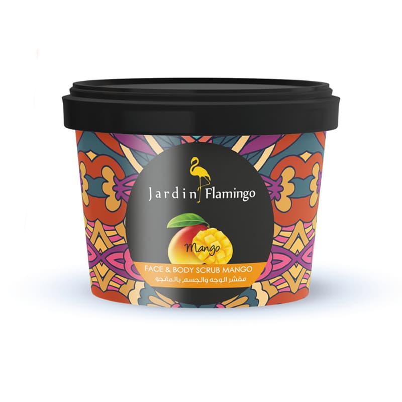 פילינג ג'רדן לפנים והגוף JARDIN FLAMINGO MANGO 400G