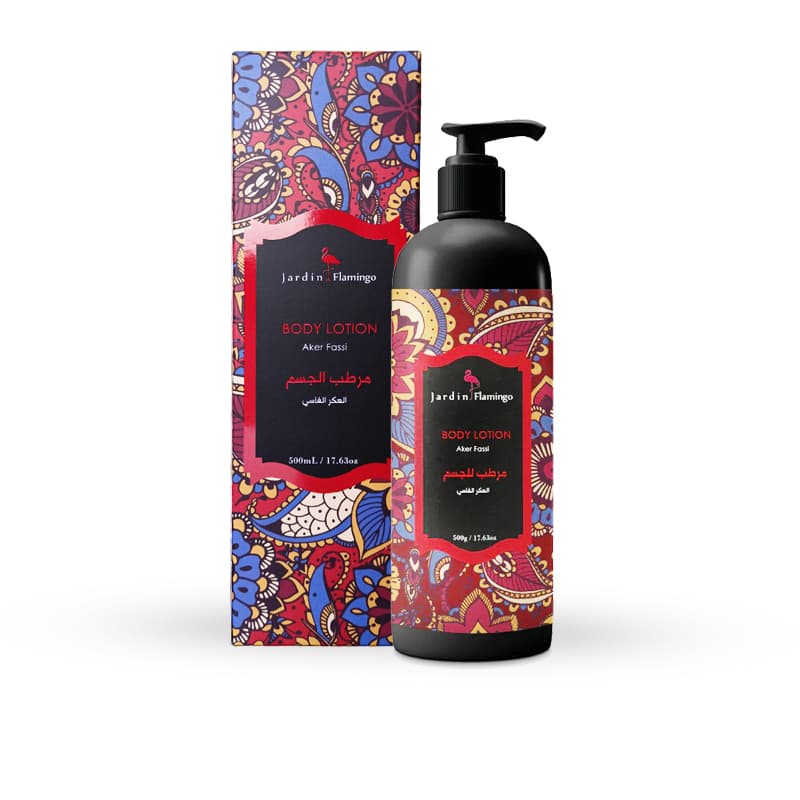 לחות הגוף ג'רדן JARDIN FLAMINGO AKER FASSI 500ML