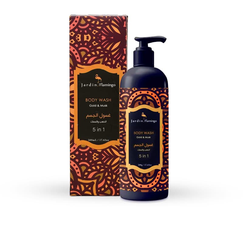 תרחיץ הגוף ג'רדן JARDIN FLAMINGO GOLD 500ML