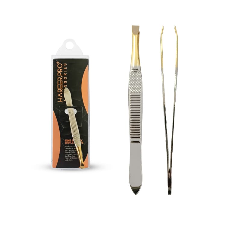 ملقط حواجب حرير برو HAREER PRO TWEEZER A-0695