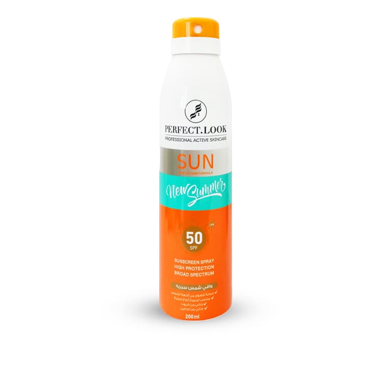 קרם הגנה שמש פרפקט לוק תרסיס PERFECT LOOK SPF 50 200ML