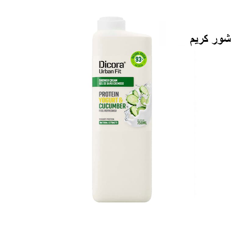 ג'ל רחצה דיקורה DICORA SHOWER CUCUMBER 750ML