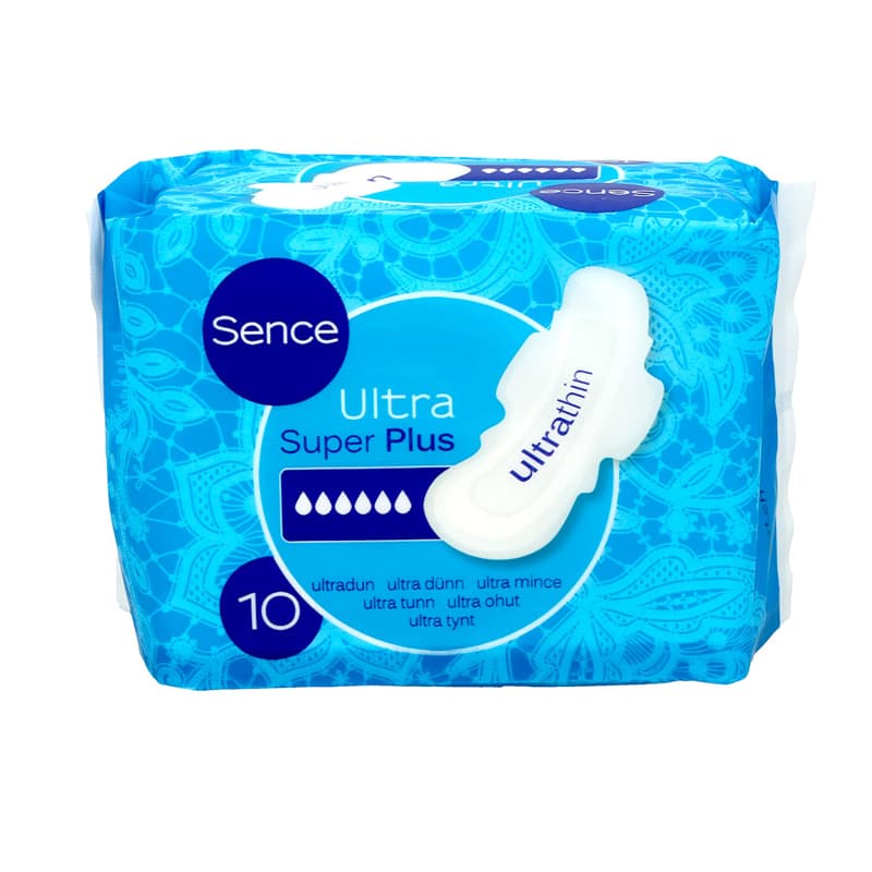 فوط نسائية سينس SENCE SUPER PLUS 10 PCS