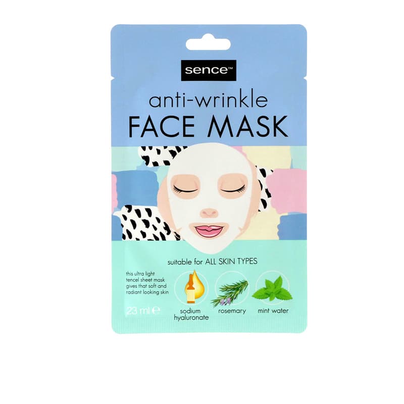 מסכה בד סנס SENCE FACIAL MASK ANTI-WRINKLE 23 ML