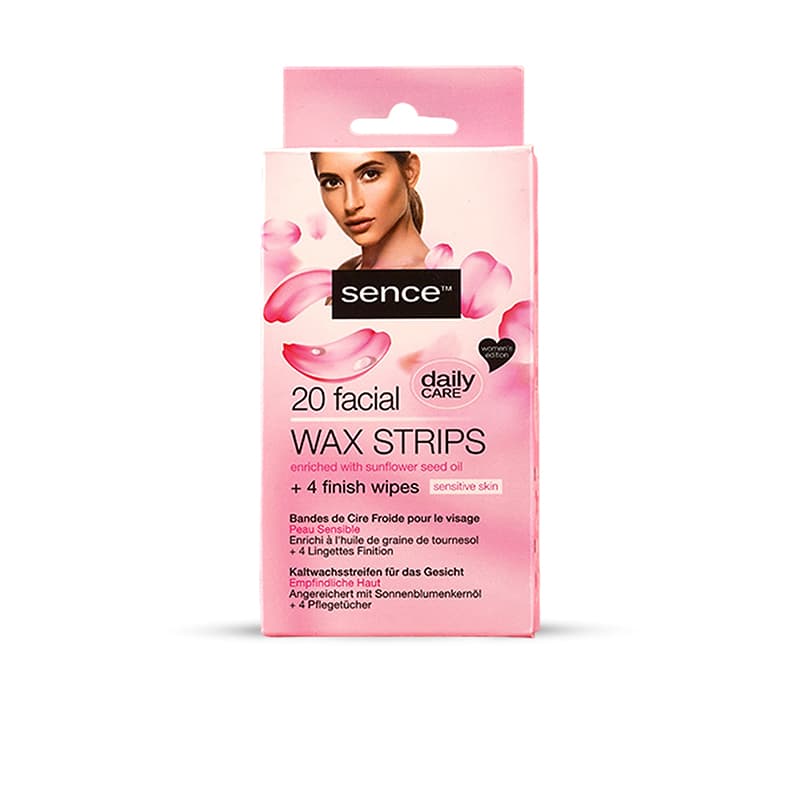 شرائح سينس لازالة الشعر SENCE WAX STRIPS SENSITIVE