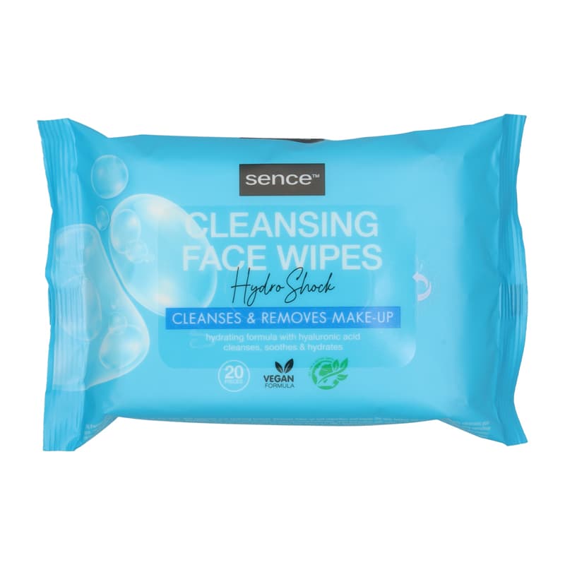 מגבונים מסיר איפור סנס SENCE NORMAL WIPE 20 PCS