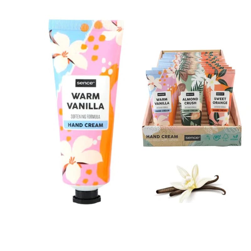 קרם ידיים סנס SENCE VANILLA HAND CREAM 75ML