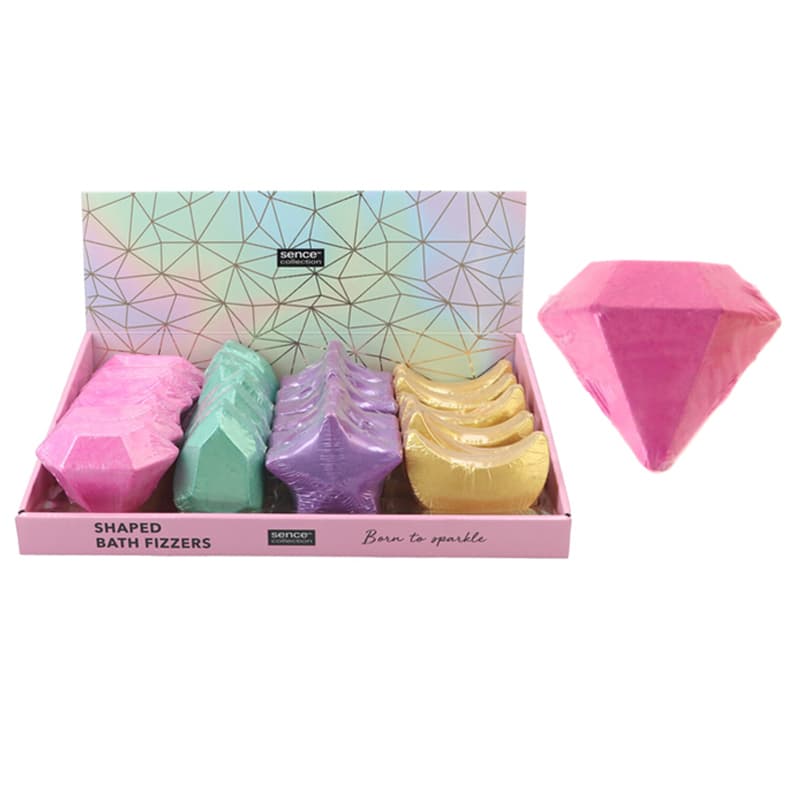 אבן תוסס סנס SENCE STAR PINK BATH FIZZER 150G