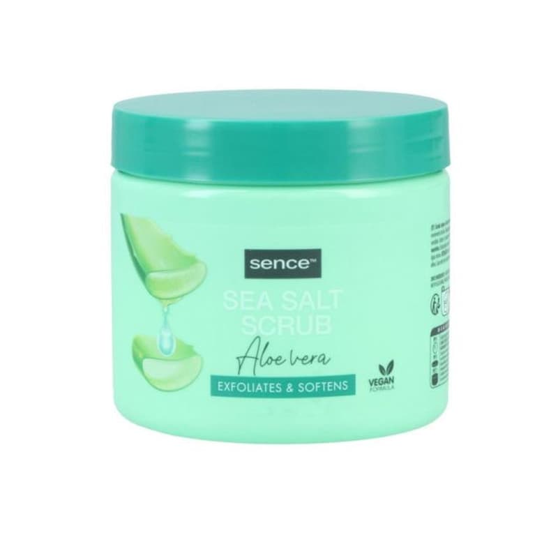 פילינג גוף סנס SENCE ALOE VERA BODY SCRUB 500GR