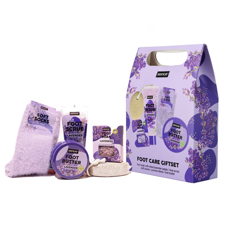 סט טיפוח הרגליים סנס SENCE FOOT MASK KIT 5 PCS