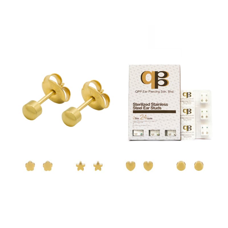 حلق طبي كيو بي بي  QPP STERILIZED STANLIESS RS13W