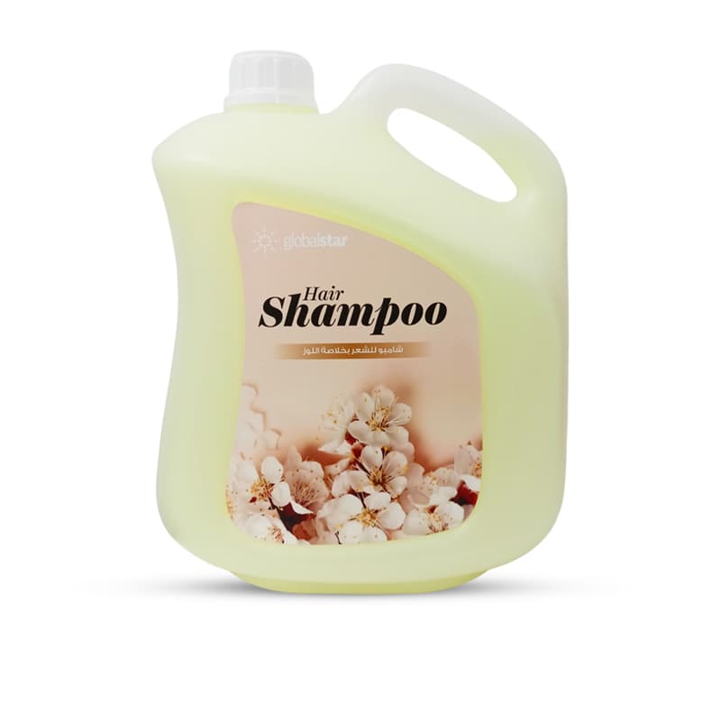 שמפו גלובל שמן اللوز GLOBAL HAIR SHAMPOO 4 L