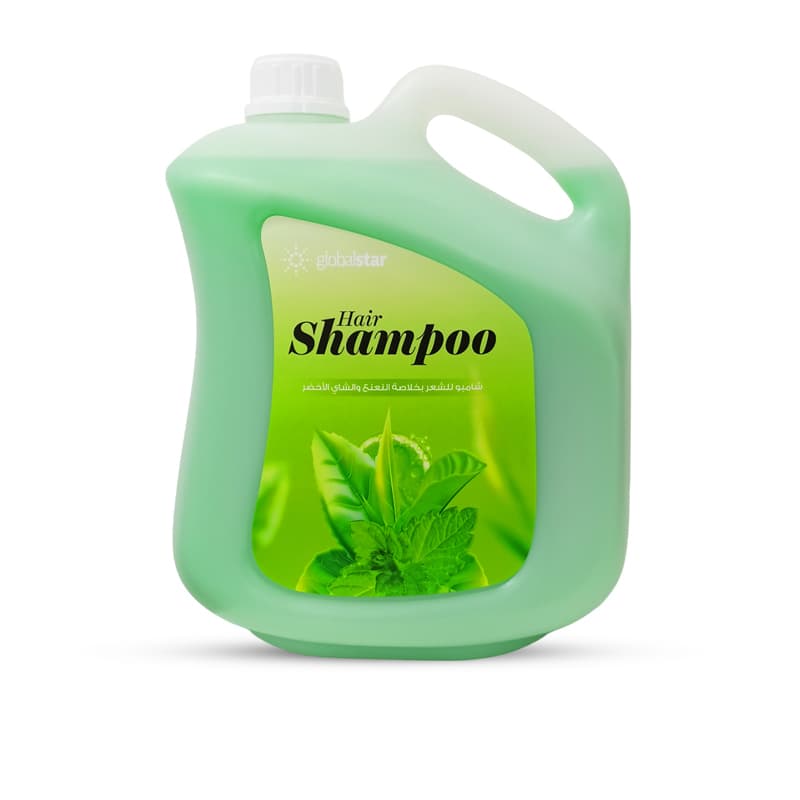 שמפו גלובל תה الاخضر GLOBAL HAIR SHAMPOO 4 L