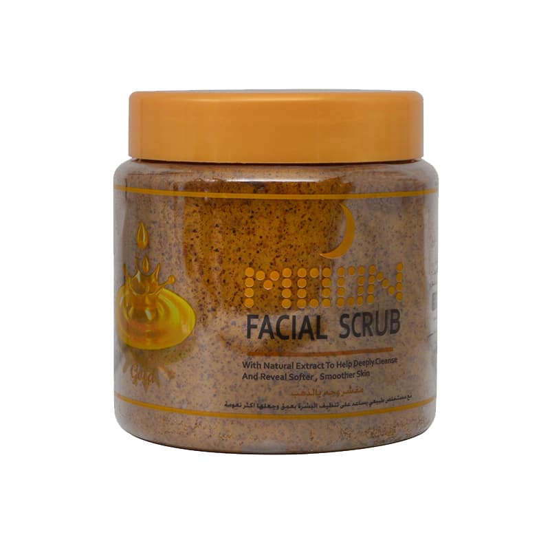 סקראב פנים מון MOON FACIAL SCRUB GOLD 600 ML