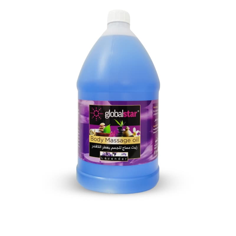 שמן עיסוי גלובל לבנדר GLOBAL STAR 3800 ML