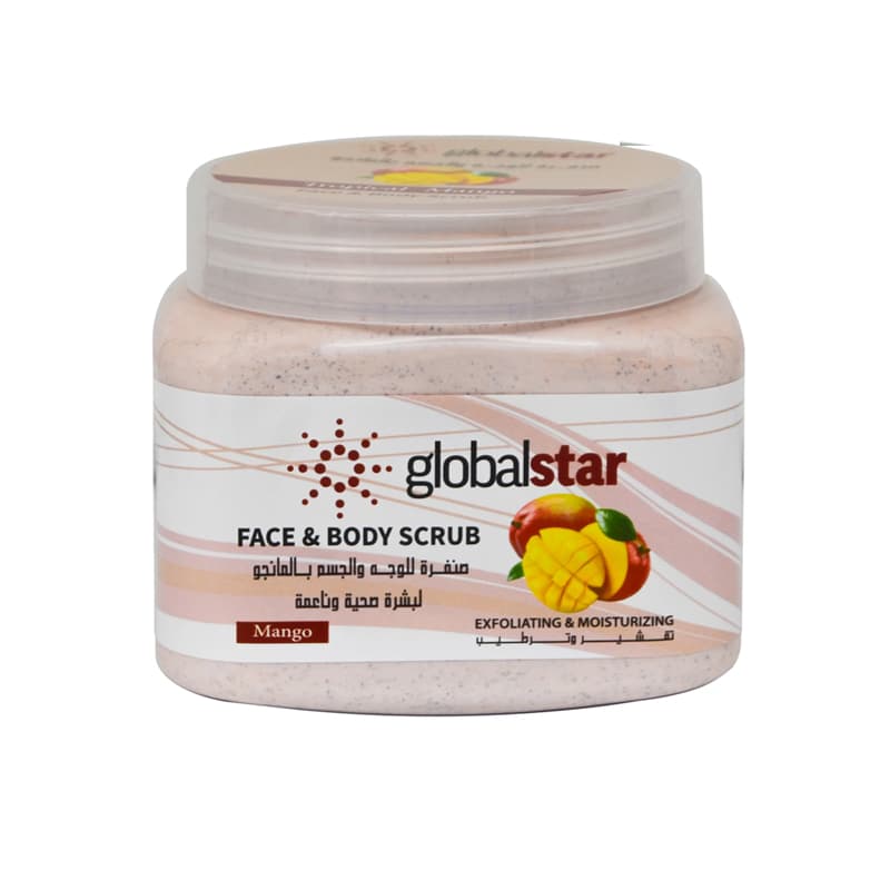פילינג פנים גלובל مانجو GLOBAL STAR SCRUB 500ML