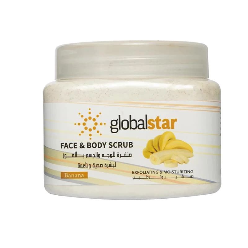 פילינג פנים גלובל סטאר موز GLOBAL STAR SCRUB 500ML