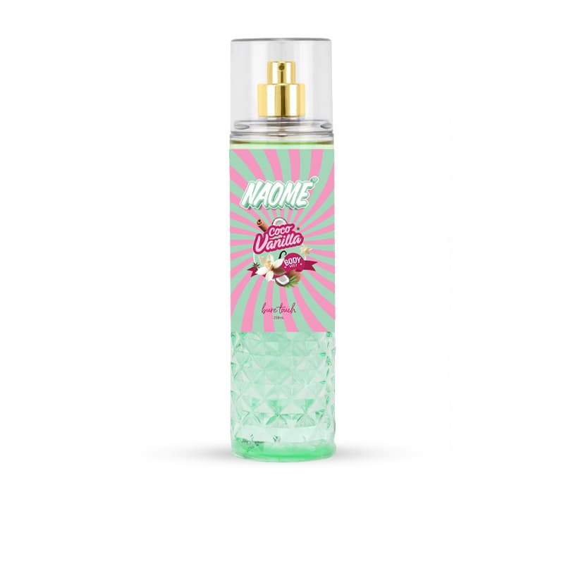بدي سبلاش نعومي NAOME BODY MIST COCO VANILLA 250ML