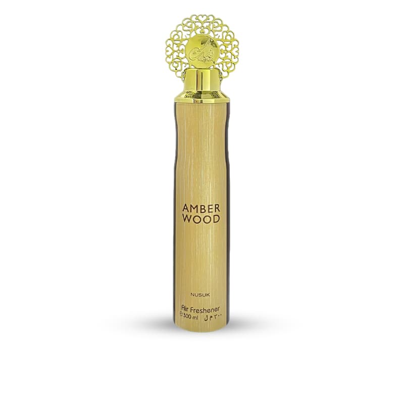 מבשם אוויר נסק NUSUK AMBER WOOD 300 ML
