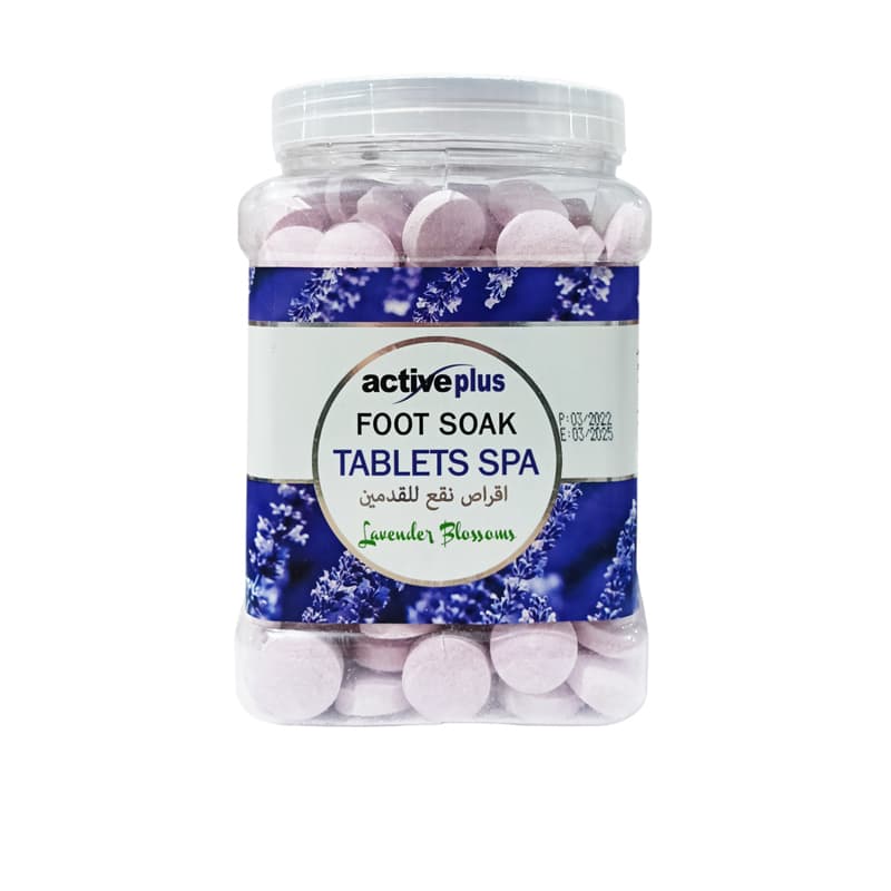 טבליות תוסס אקטיב לרגליים ACTIVE PLUS LAVENDAR 380*6GM