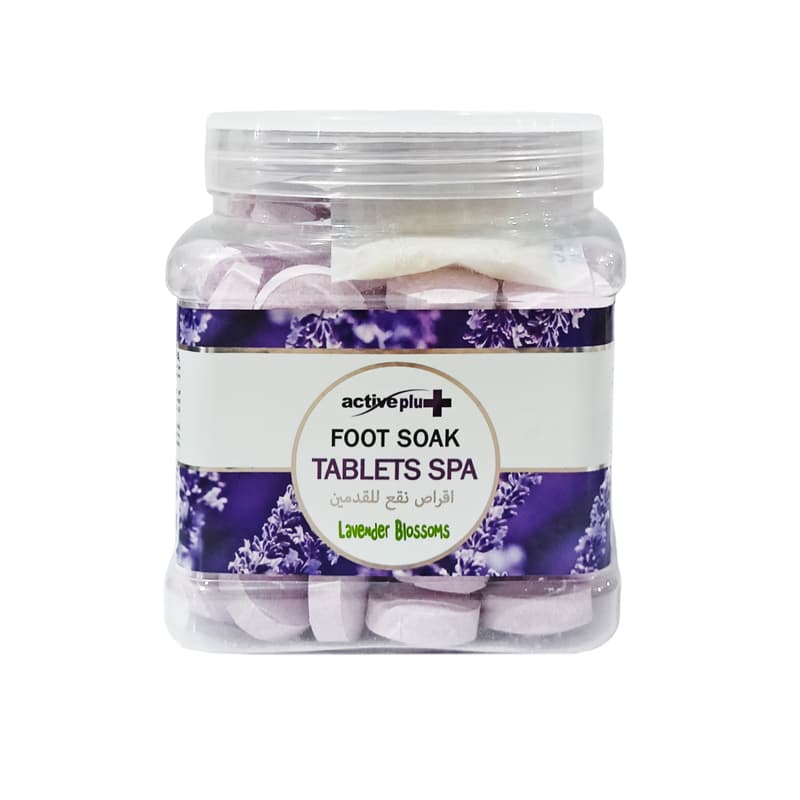 טבליות תוסס אקטיב פלוס לרגליים ACTIVE PLUS LAVEND 800G