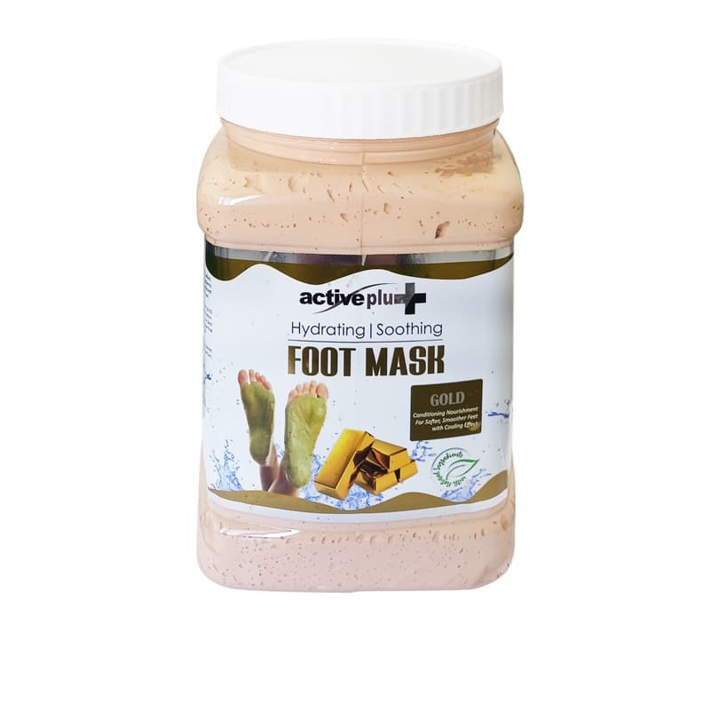 מסכה רגליים אקטיב ACTIVE PLUS FOOT MUSK GOLD 3 K