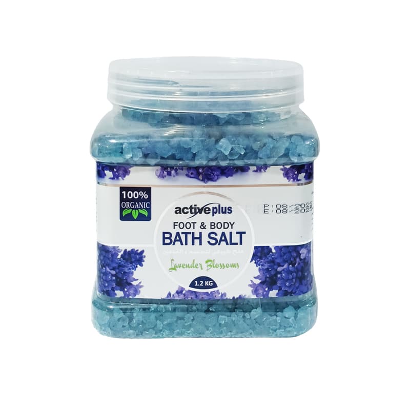 מלח אקטיב לאמבטיה ACTIVE PLUS LAVENDER 1.2KG