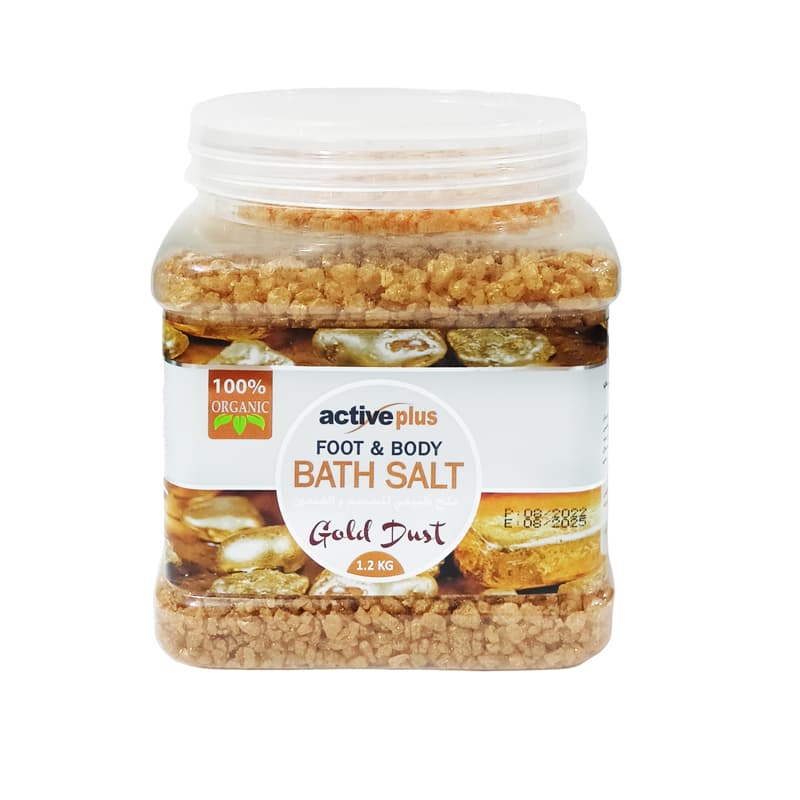 מלח אקטיב לאמבטיה ACTIVE PLUS GOLD 1.2KG