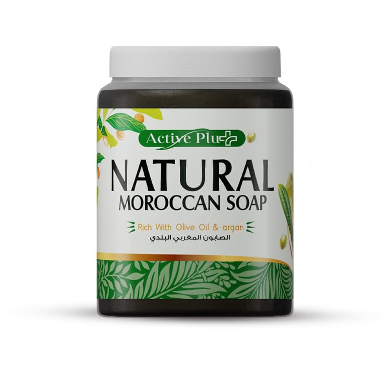 סבון מרוקאי אקטיב ACTIVE PLUS MOROCCAN SOAP 1KG