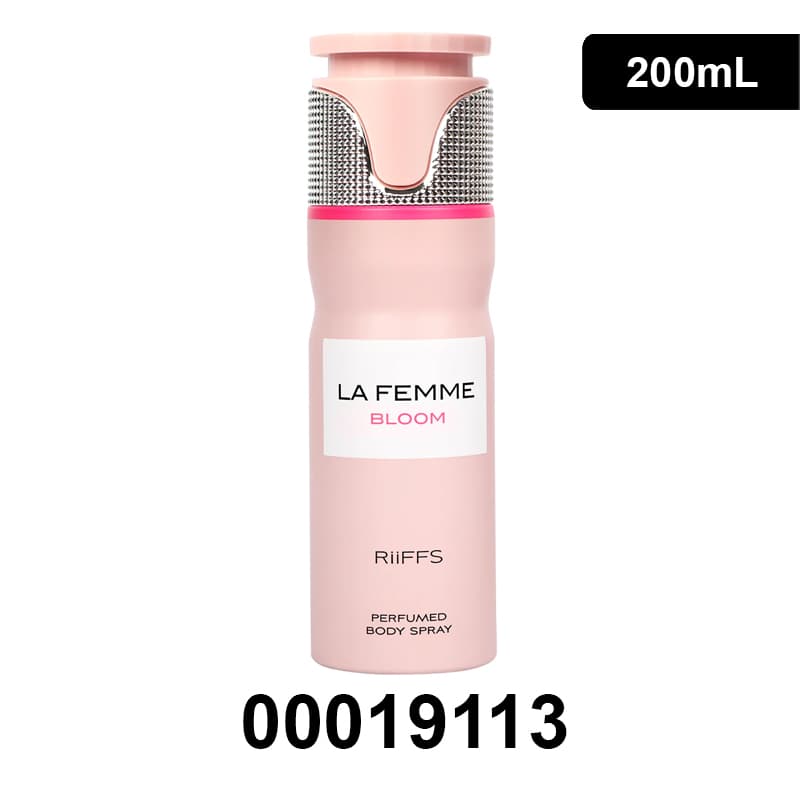 ספריי דאודורנט ריבס RIIFFS LA FEMME BLOOM SPRAY 200 ML