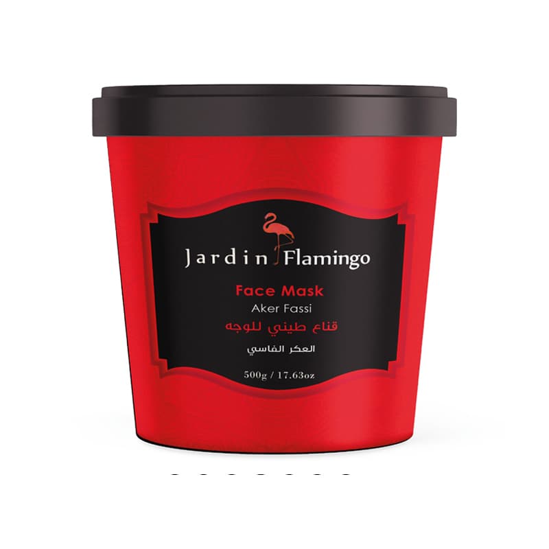 قناع طيني جاردن JARDIN FLAMINGO AKER FASSI 500 G