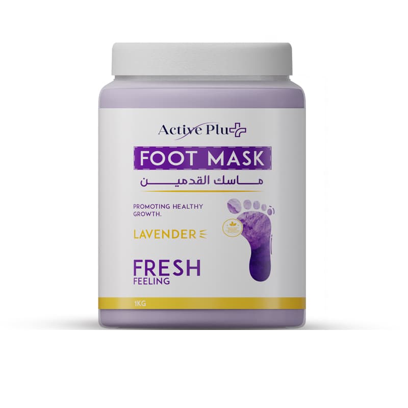 מסכה רגליים אקטיב ACTIVE PLUS FOOT MUSK LAVENDER 1 K