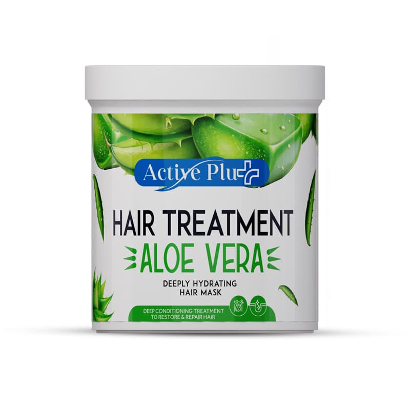 حمام زيت اكتيفACTIVE PLUS HAIRTREATMENT ALOEVER 1K