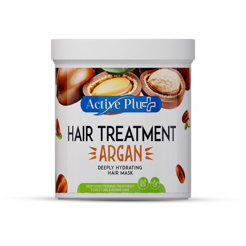 حمام زيت اكتيف ACTIVE PLUS HAIR TREATMENT ARGAN 1K