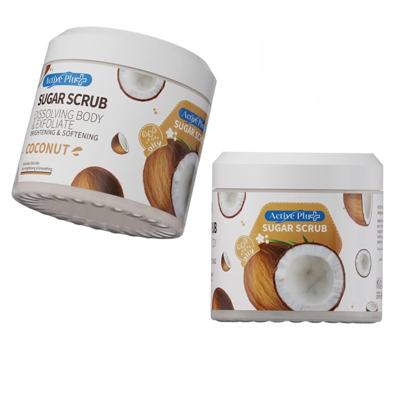פילינג סוכר אקטיב פלוס ACTIVEPLUS SCRUB COCONUT 600ML